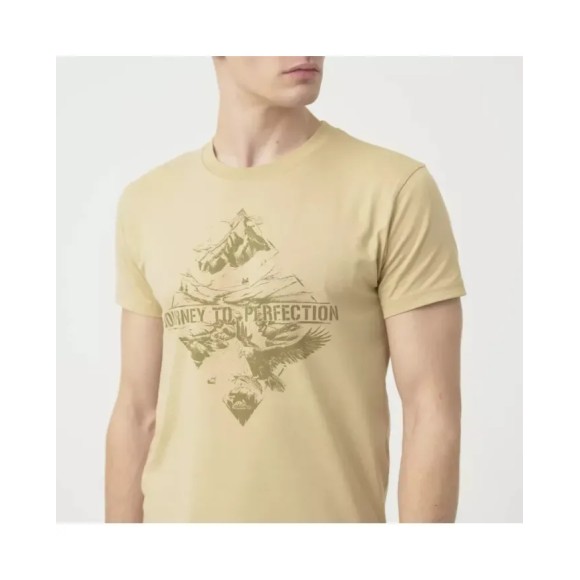 Koszulka Helikon Mountain Stream Cotton Khaki