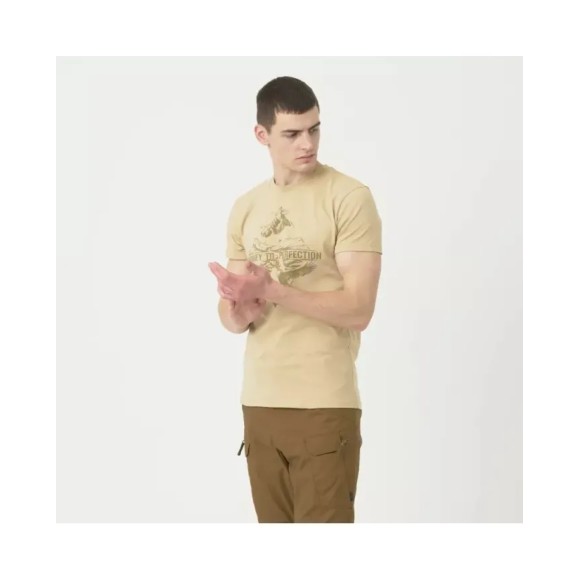 Koszulka Helikon Mountain Stream Cotton Khaki