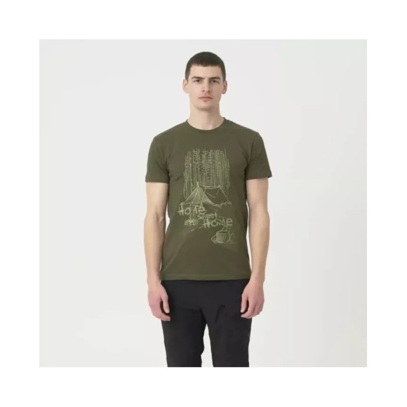 Koszulka Helikon Home Sweet Home Cotton Taiga Green