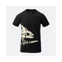 Koszulka Helikon Full Body Skeleton Cotton Czarny