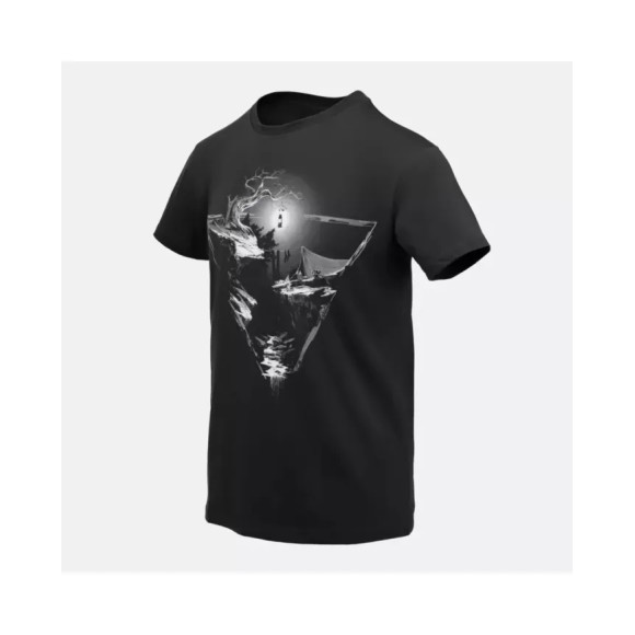 Koszulka Helikon Night Valley Cotton Czarny