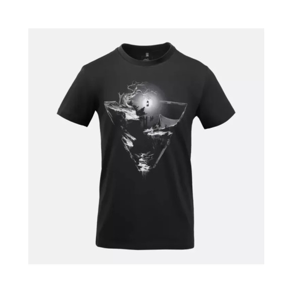 Koszulka Helikon Night Valley Cotton Czarny