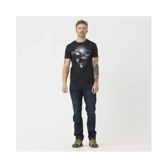 Koszulka Helikon Night Valley Cotton Czarny