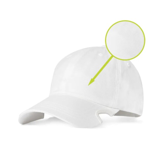 Czapka Notch Classic Adjustable White Blank - Standard Notch