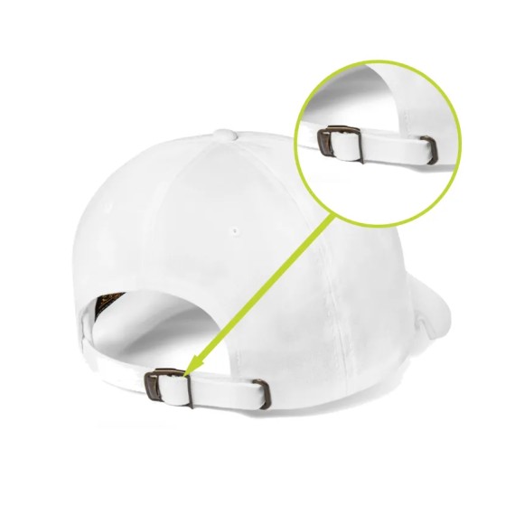 Czapka Notch Classic Adjustable White Blank - Standard Notch
