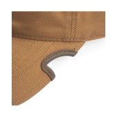 Кепка саржева коричнева з регульованим вирізом - стандартний виріз Notch Classic Adjustable Saddle Brown - стандартний виріз.