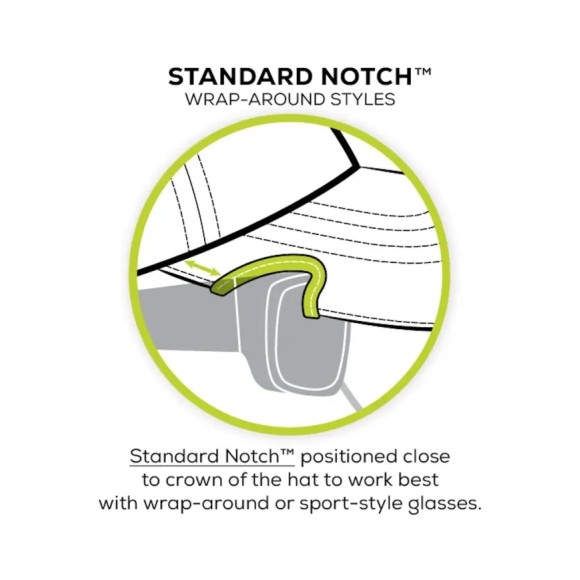 Czapka Notch Classic Adjustable Teal/Grey Ponytail - Standard Notch