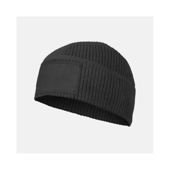 Helikon Range Beanie Cap Grid Fleece Black