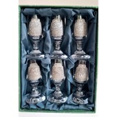 Келихи для лікеру Jager Glass з ніжкою 30 мл 26C 2