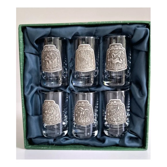 Келихи для лікеру Jager Glass з ніжкою 30 мл 26C 2