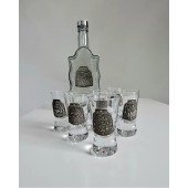 Фляга Jagerglass + стакани 31C