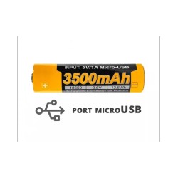 Akumulator Fenix Usb Arb-L18U (18650 3500 Mah 3,6V)