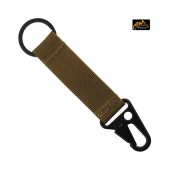 Brelok Do Kluczy Helikon Snap Hook Keychain With Logo Nylon Coyote Ad-Ksh-Nl-11