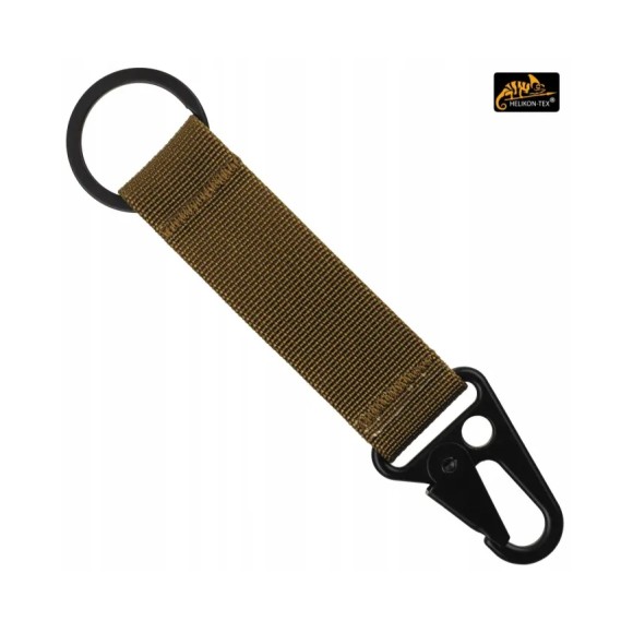 Brelok Do Kluczy Helikon Snap Hook Keychain With Logo Nylon Coyote Ad-Ksh-Nl-11