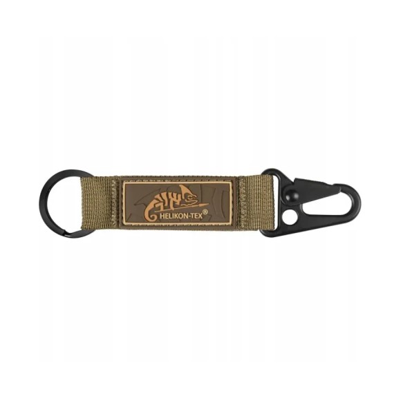 Brelok Do Kluczy Helikon Snap Hook Keychain With Logo Nylon Coyote Ad-Ksh-Nl-11