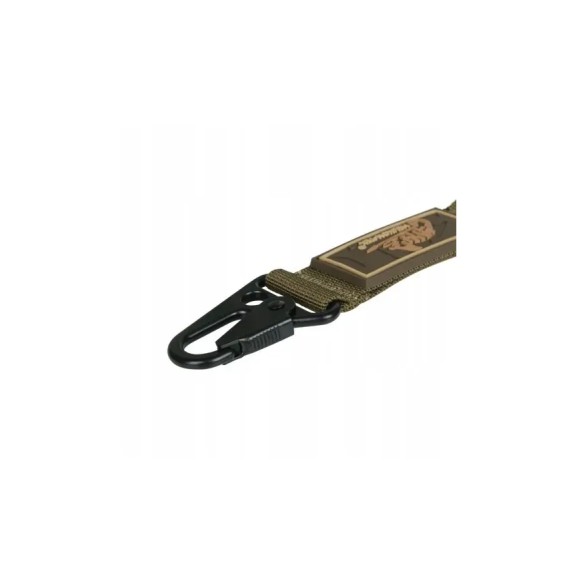 Brelok Do Kluczy Helikon Snap Hook Keychain With Logo Nylon Coyote Ad-Ksh-Nl-11