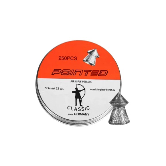 Дробові кулі Diabolo Classic Pointed Boxer 5.5/250 Molet для рушниці