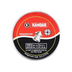 Śrut Diabolo Kandar Magnum 4,5/500 Molet