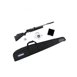 Комплект лобового скла Diana Trailscout Co2 Systetyk Black 4,5 мм + чохол для рушниці Diana Point 4, 5 мм 500 + чохол для рушниці Diana Black.