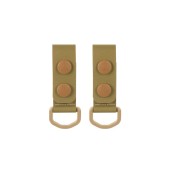 M-Tac Tactical Belt D-Ring (2 Pcs)