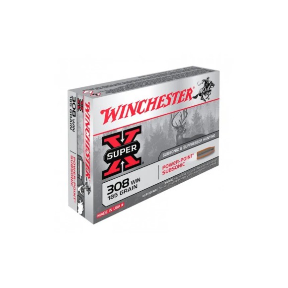 Amunicja Kulowa .308Win Winchester 185Gr Subsonic H.p.