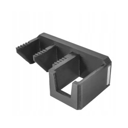 Magnetic Holder for a Glock Pistol and Two Magazines