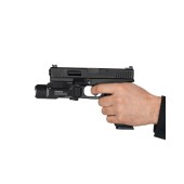 Короткий пістолетний ліхтар Mactronic Hussar 1050Lm, система з двома джерелами світла